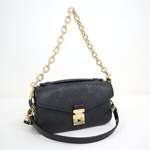 Louis Vuitton Pochette Metis EW Empreinte Black
